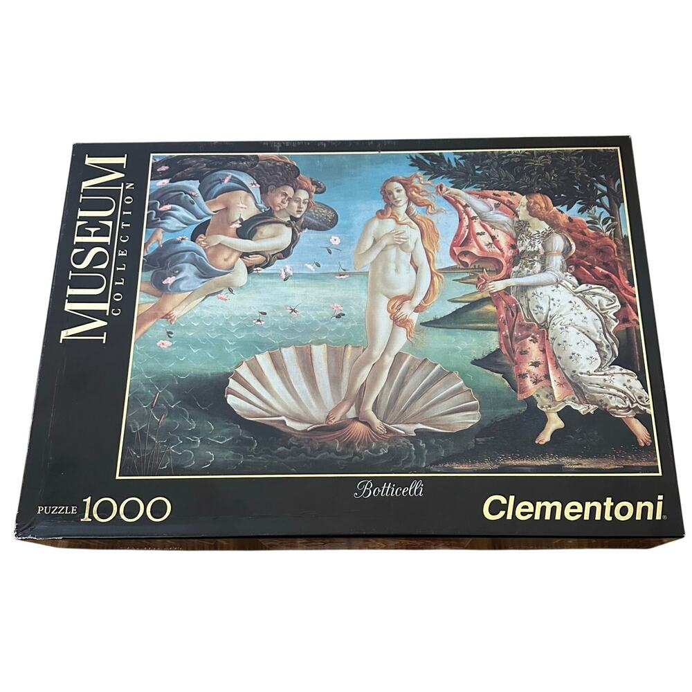 Clementoni Puzzle 1000 pc Museum‎ Collection Birth of Venus Botticelli 69x50cm